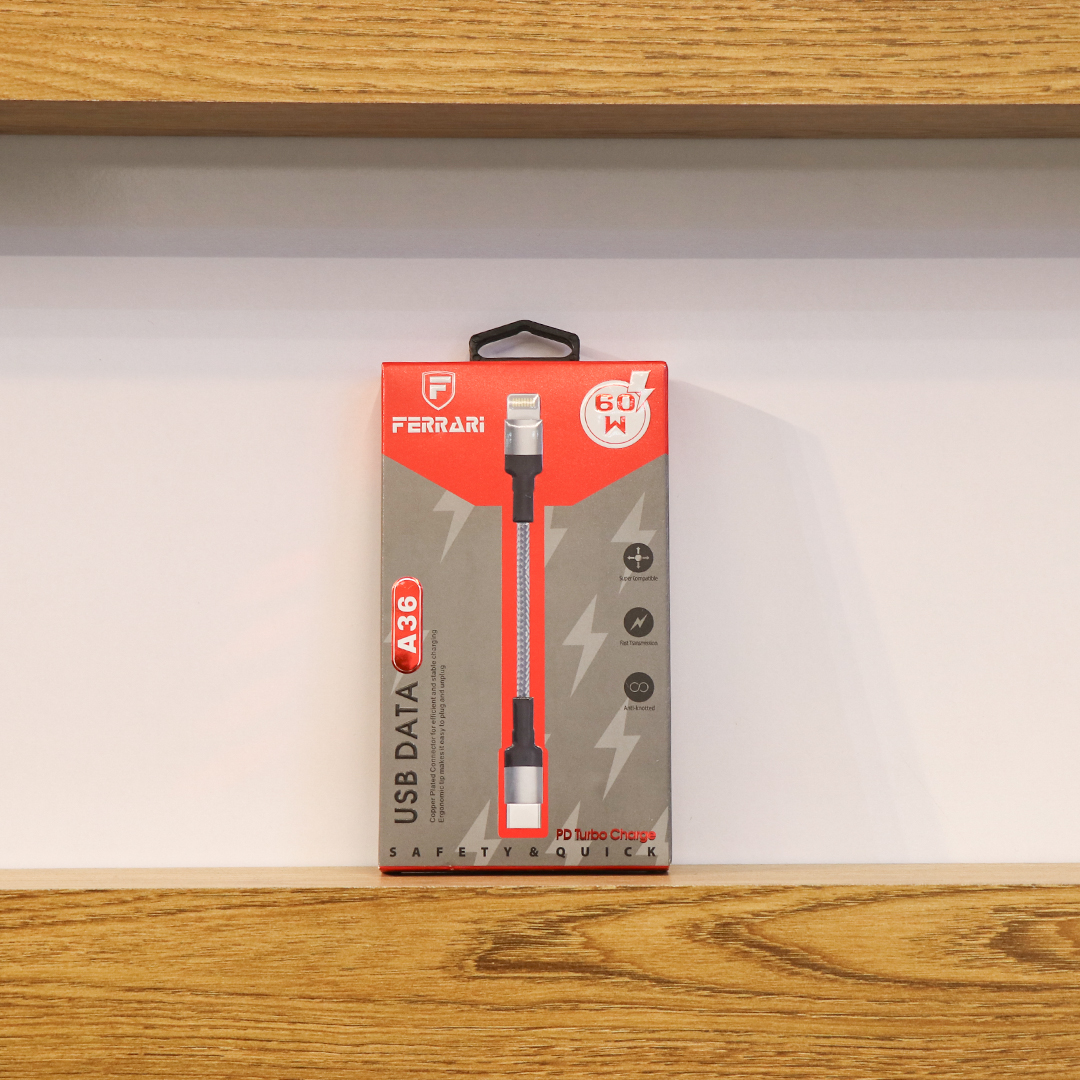 کابل فراری مدل a36  - LIGHTNING - 60w